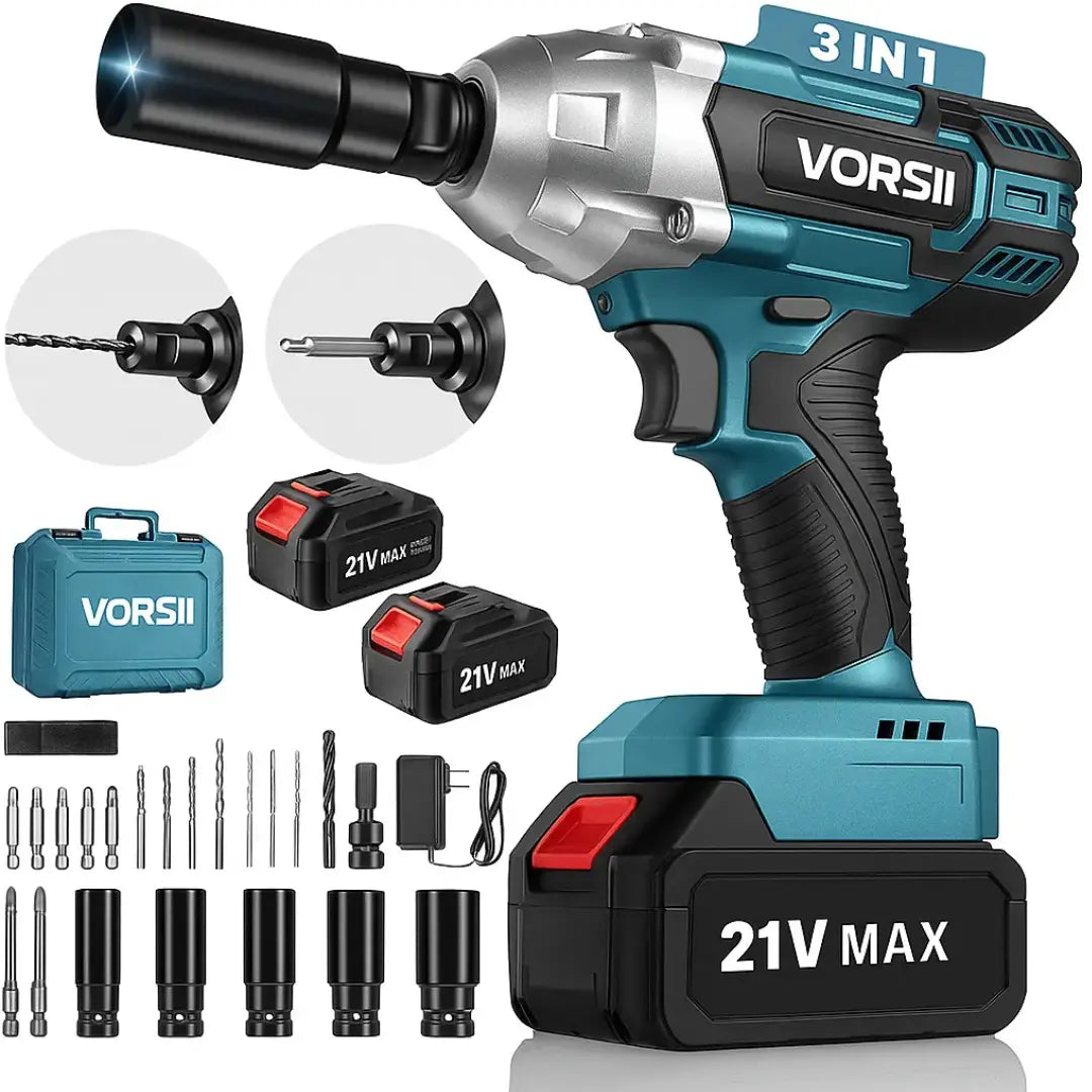 VORSII TorqueMax 650 Pro — 20V MAX Brushless + FREE Battery + Charger